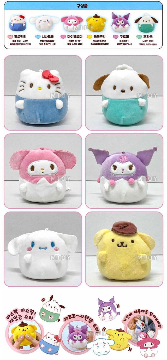 Sanrio🇯🇵角色發聲公仔6套裝