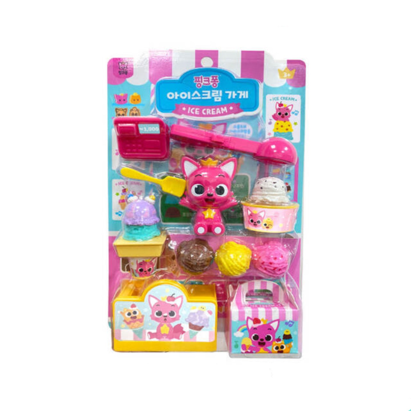 韓國直送🇰🇷PinkFong雪糕店玩具套裝