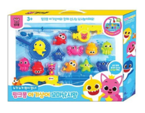 韓國直送🇰🇷 BabyShark x PinkFong釣魚遊戲套裝