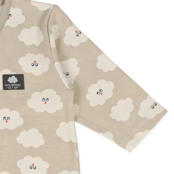 日本直送🇯🇵西松屋薄款包屁衫(卡通雲朵)