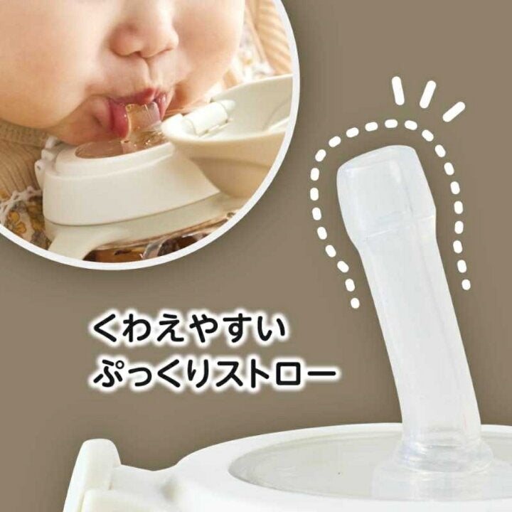 EDISONmama - 學習吸管杯(啡色)