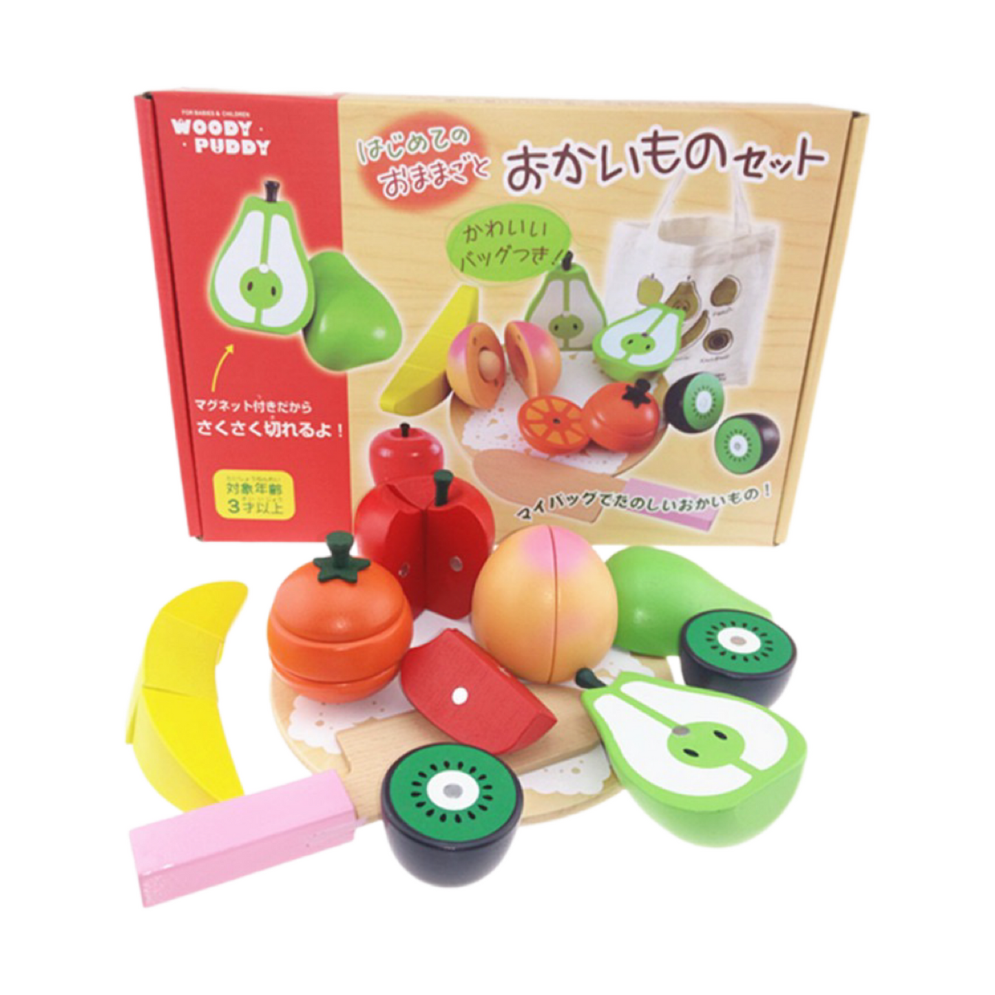 木製🪵兒童切水果玩具(布袋裝)
