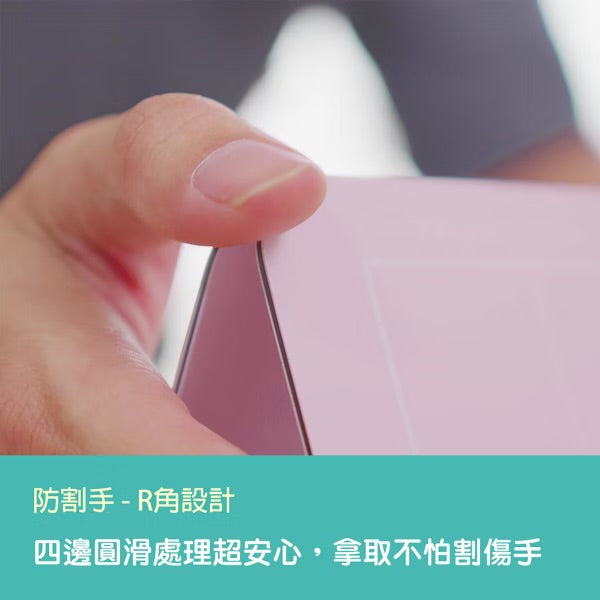 Mamayo🇼🇸 成長學習摺疊墊板-蘇打綠(兒童黏土墊板/書寫板/塗鴉墊板/切割墊板)