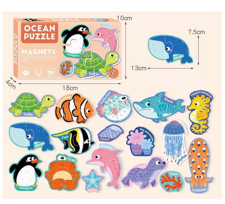 Magnets Puzzle - 海洋世界系列