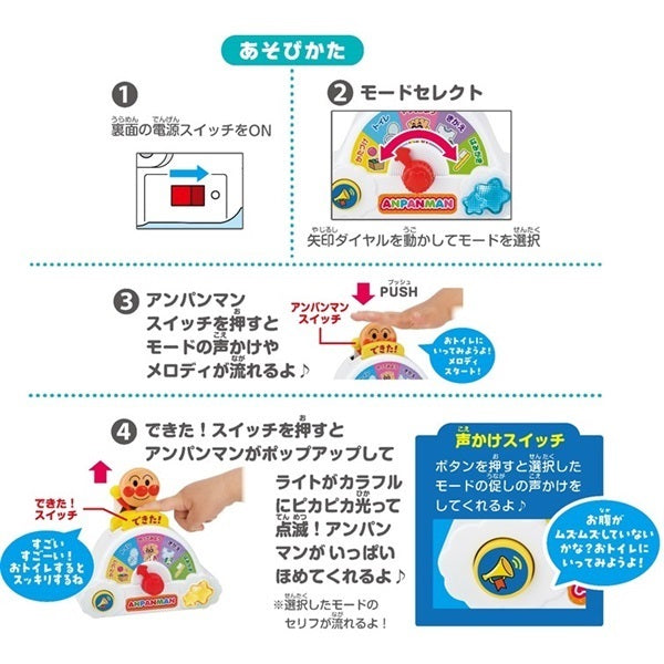 Anpanman麵包超人 - 發聲燈光生活技能開關
