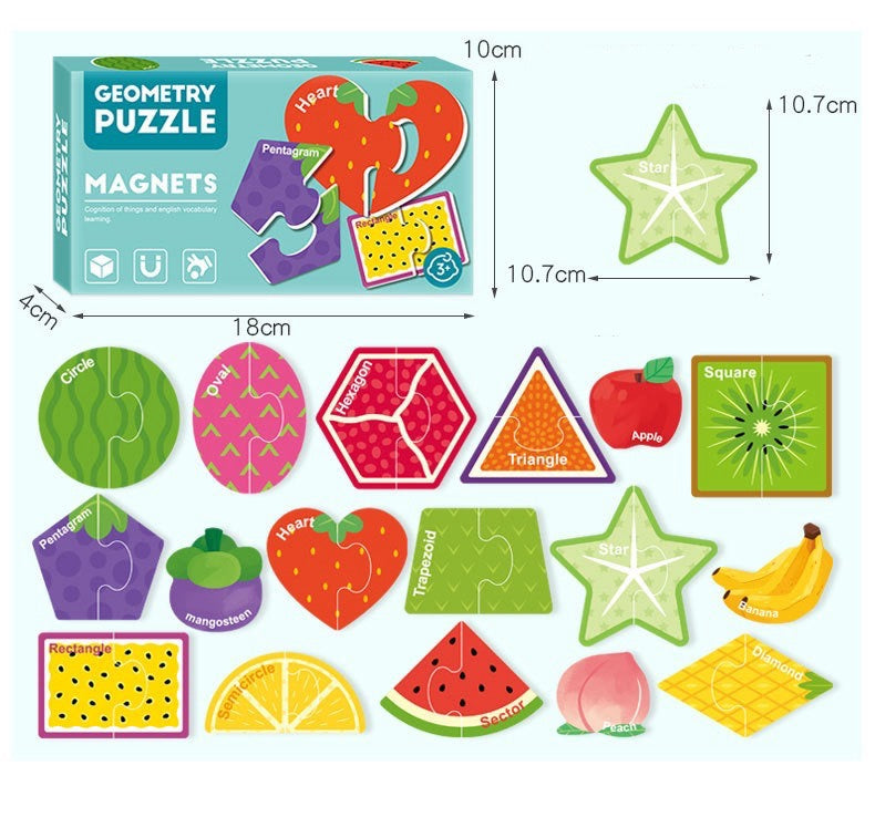 Magnets Puzzle - 水果主題系列