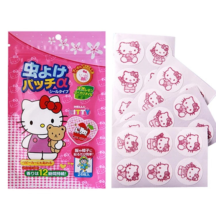 卡通圖案天然驅蚊貼(24小貼)