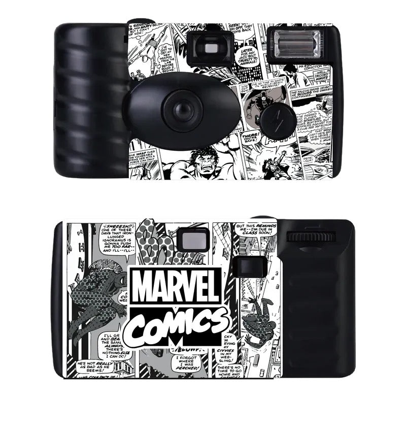 i-Smart - 一次性菲林相機 (黑白風Marvel)