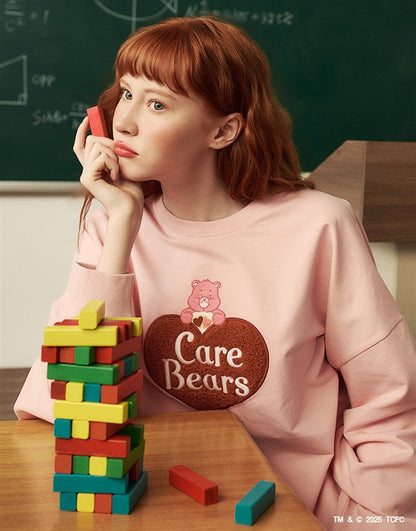[親子裝] 🐻𝐂𝐚𝐫𝐞 𝐛𝐞𝐚𝐫愛心熊純棉毛圈衛衣