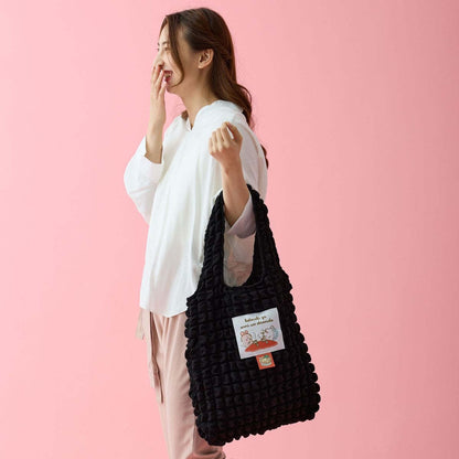 日本直送🇯🇵Chiikawa雲朵單肩/手提袋(黑色)