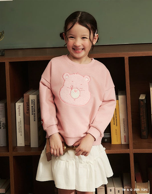 𝐂𝐚𝐫𝐞 𝐛𝐞𝐚𝐫🐻純棉毛圈衛衣(粉紅色熊)