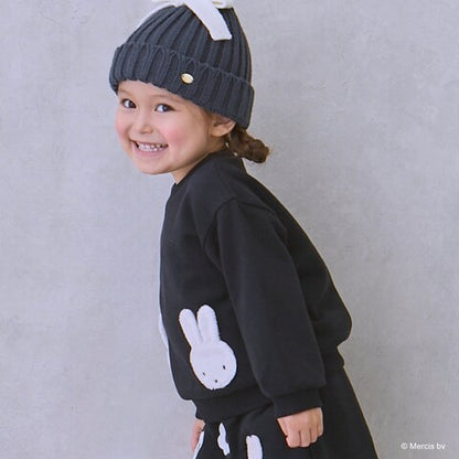 𝗣𝗲𝘁𝗶𝘁 𝗺𝗮𝗶𝗻🐰𝗠𝗶𝗳𝗳𝘆毛毛衞衣套裝(黑色上衣)