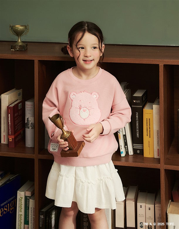 𝐂𝐚𝐫𝐞 𝐛𝐞𝐚𝐫🐻純棉毛圈衛衣(粉紅色熊)