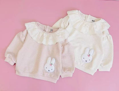 𝗠𝗶𝗳𝗳𝘆🐰花花領純棉衛衣