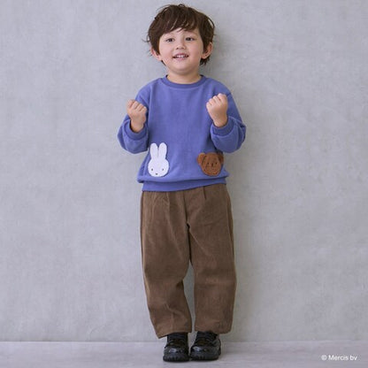 𝗣𝗲𝘁𝗶𝘁 𝗺𝗮𝗶𝗻🐰𝗠𝗶𝗳𝗳𝘆毛毛衞衣套裝(藍色上衣)