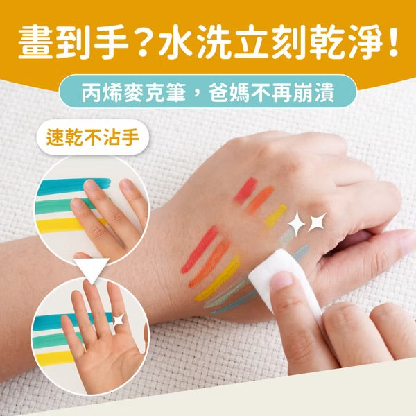 Mamayo🇼🇸 48色丙烯雙頭麥克筆(附贈收納盒)