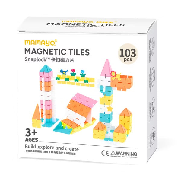 Mamayo🇼🇸 SnapLock™卡扣式磁力片(103pcs)