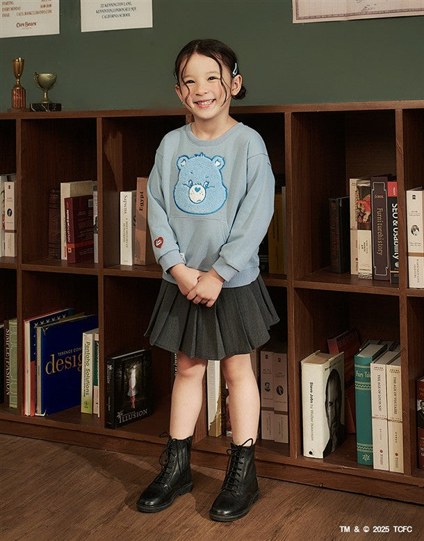 𝐂𝐚𝐫𝐞 𝐛𝐞𝐚𝐫🐻純棉毛圈衛衣(藍色熊)