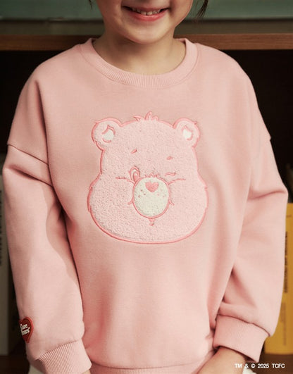 𝐂𝐚𝐫𝐞 𝐛𝐞𝐚𝐫🐻純棉毛圈衛衣(粉紅色熊)