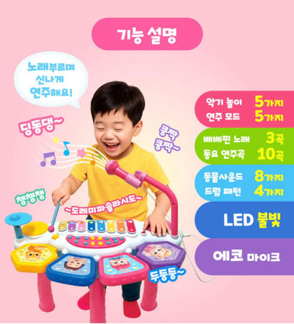 韓國直送🇰🇷 Bebefinn 鋼琴音樂演奏(包括椅子)