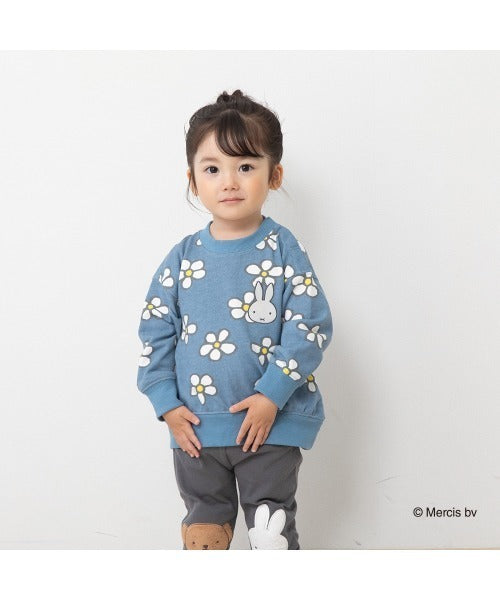 𝗠𝗶𝗳𝗳𝘆🐰印滿logo藍色純棉衛衣