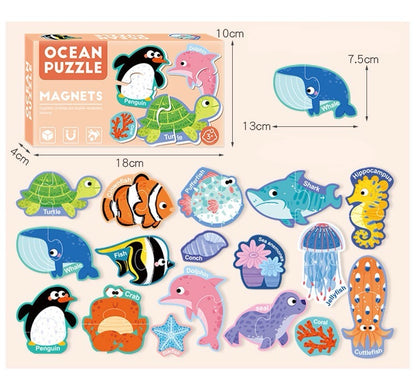 Magnets Puzzle - 海洋世界系列