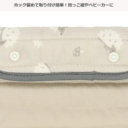 西松屋🇯🇵揹帶咬咬巾(刺蝟)