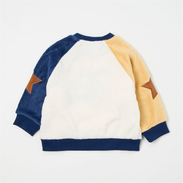 𝘽𝙪𝙙𝙙𝙮 𝙇𝙚𝙚🧸 - 毛毛衛衣(藍拼白色)